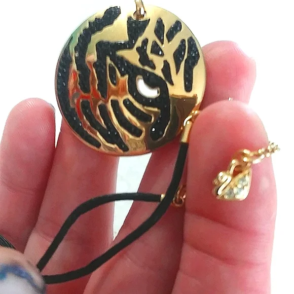 Swarovski black crystal pendant - Picture 3 of 4